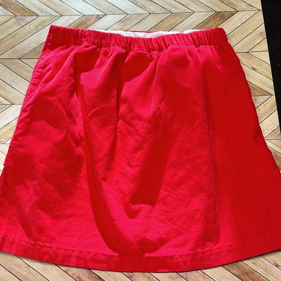 Size 8 Eyelet & Ivy Charlotte Girls Skirt - Red Corduroy - Picture 3 of 5